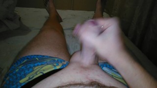 Solo guy masturbate