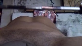 My dick in ur face while I bench
