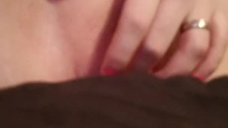 Kitten plays with ass and pussy