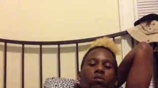 Ebony Twink POV Jerkoff BLAZYN
