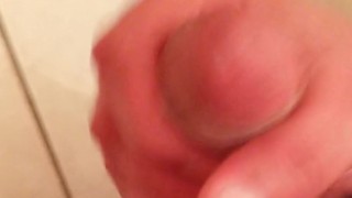 Public toilet jerking off