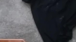 Huge Explosion of Jizz while Spanking the Monkey