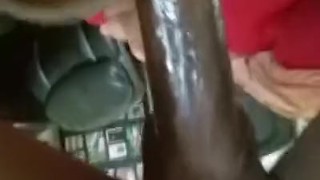Teen Struggles to take first "11 inch DICK!