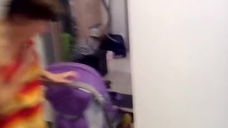 Caught naked