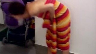Caught naked