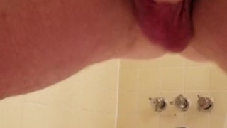Hairy Chubby Soapy Shower and Jerk HD