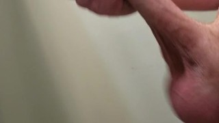 Public Bathroom Jerk Off Session