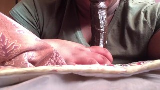 playing with my new dildos pt2