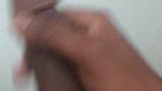Young BBC Jerk Off While Mother In Law In Livingroom