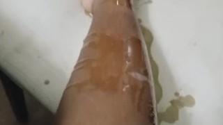 Ebony feet