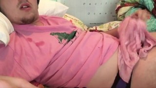 Panties Fetish Cumslut! Choke_Angel has Me Cum Twice! CEI Bubble Butt Sissy