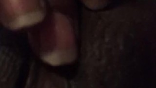 Horny ebony slut