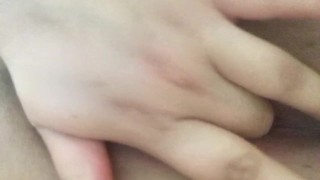 Latina touching herself