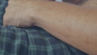 My Hard throbbing Cock filling up a fake pussy.