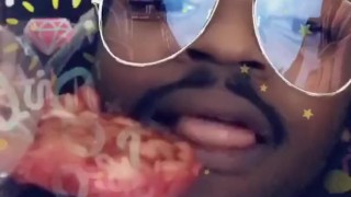 Fan Request food porn peanut round