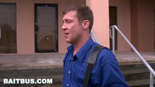 BAIT BUS - Straight Bait Accountant Trevor Knight Wants Pussy, Gets Dick