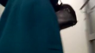 Playing on the stairs