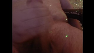 Solo jerk off and cum