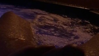 Hot tub tease