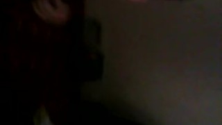 Cuckold teen wife blowjob in front of husband