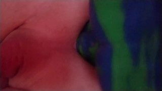 My favorite Bad Dragon, Large Dexter.