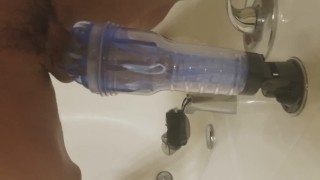 Fucking Fleshlite Turbo In Shower 7