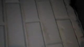 Stroking and pissing while walking home