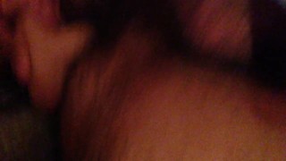 hairy ass getting fucked by a dildo