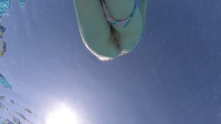 When at the community pool