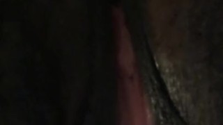Tickling my clit plus a little fart surprise lol