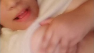 Big titty slut being cute for the camera!