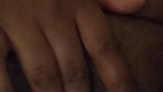 Playing with my clit