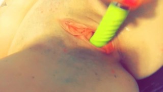 Squirting till daddy get home