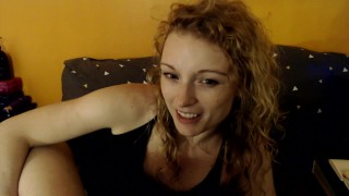 JOI Virgin - Horny Cock Starved Babe Wants Your Cum on Her Tiny Tits!