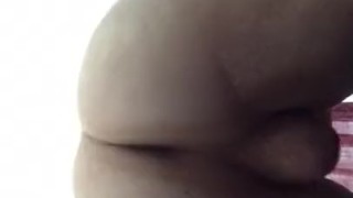 thick twink femboy shows off hole