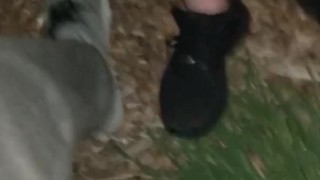 She Sucks Off Complete and Total Stranger in Public Park