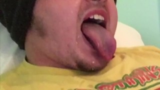Was My Third Cumshot of the Day! Got a Cum Rating by Femdom Camgirl CEI