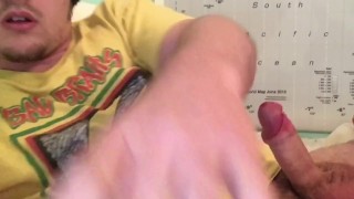 Was My Third Cumshot of the Day! Got a Cum Rating by Femdom Camgirl CEI