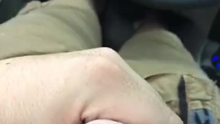 Big dick public place