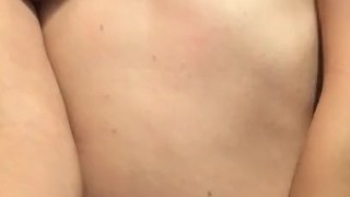 Sexy Milf sneaking away to show her titties