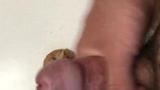 Portuguese Canadian Boy Cum on and Eat Cookie