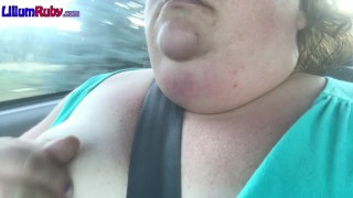 Fan Request-Teasing Flashing in Car