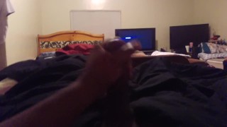 Working Out Some Morning Wood