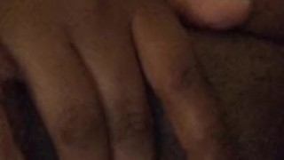 Playing with my clit