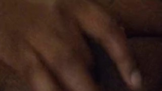 Playing with my clit
