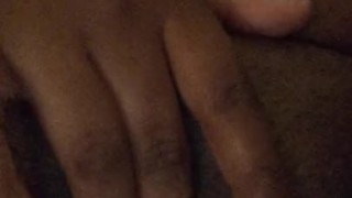 playing with my clit