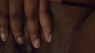 playing with my clit
