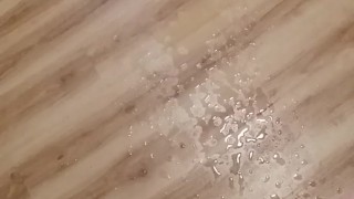 Pissing in the kitchen