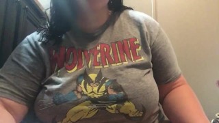 BBW with big titties smoke sesh