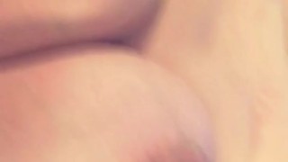 Bouncing my boobs and playing